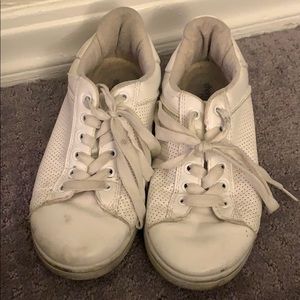 White sneakers